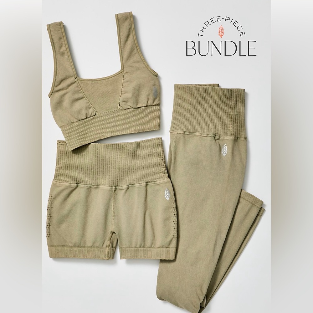 COPY - Free People Movement Good Karma 3 Style Bundle-Vintage Hemlock